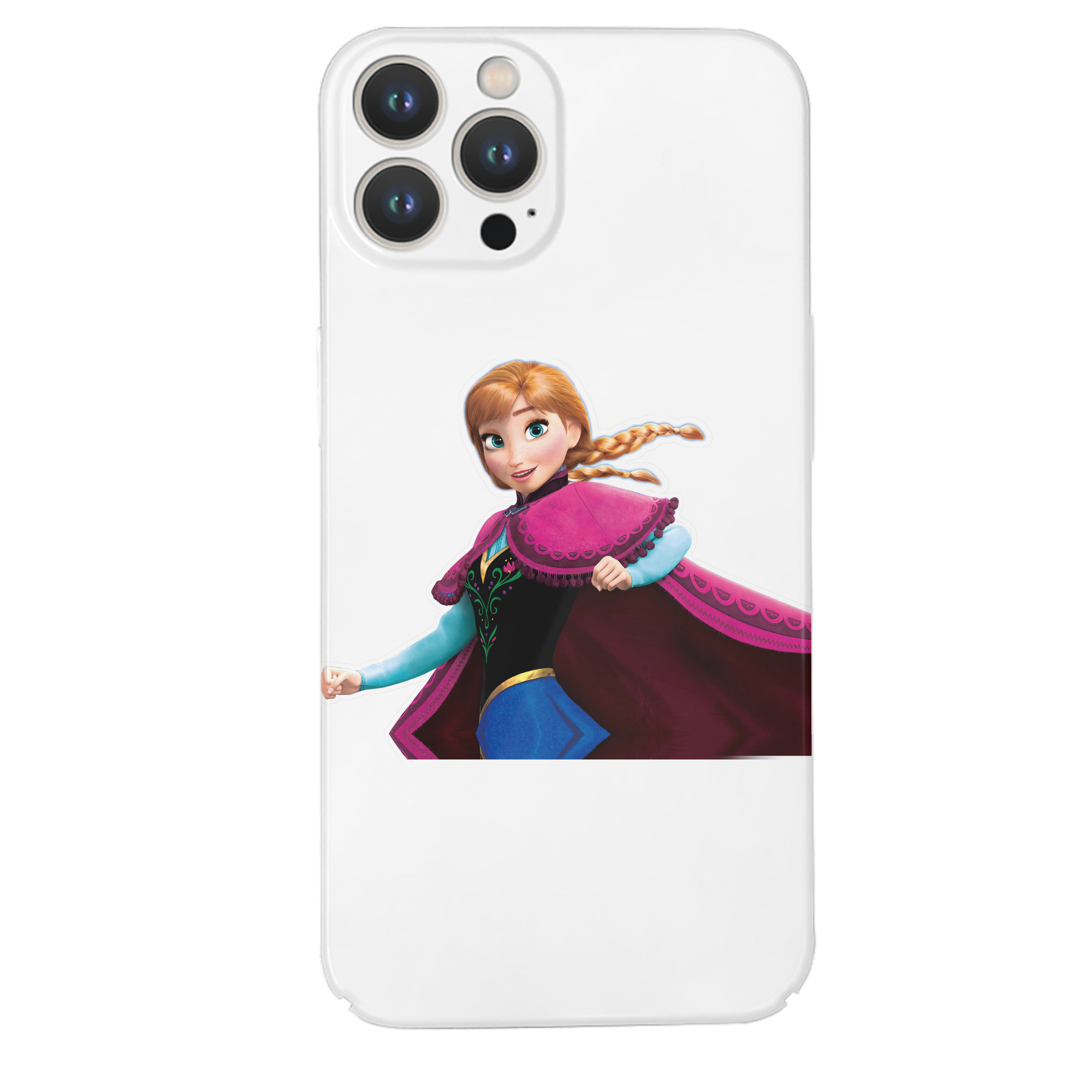 （画像用） アナと雪の女王 アンナ エルサ Frozen Anna Elsa 【iPhone 14シリーズ対応】ハードケース